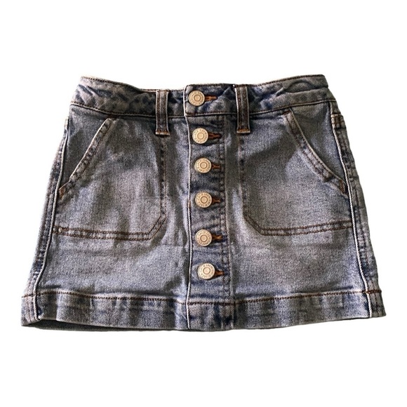 CAT & JACK-DENIM SKIRT-GIRLS SIZE 4/5 - Picture 1 of 6